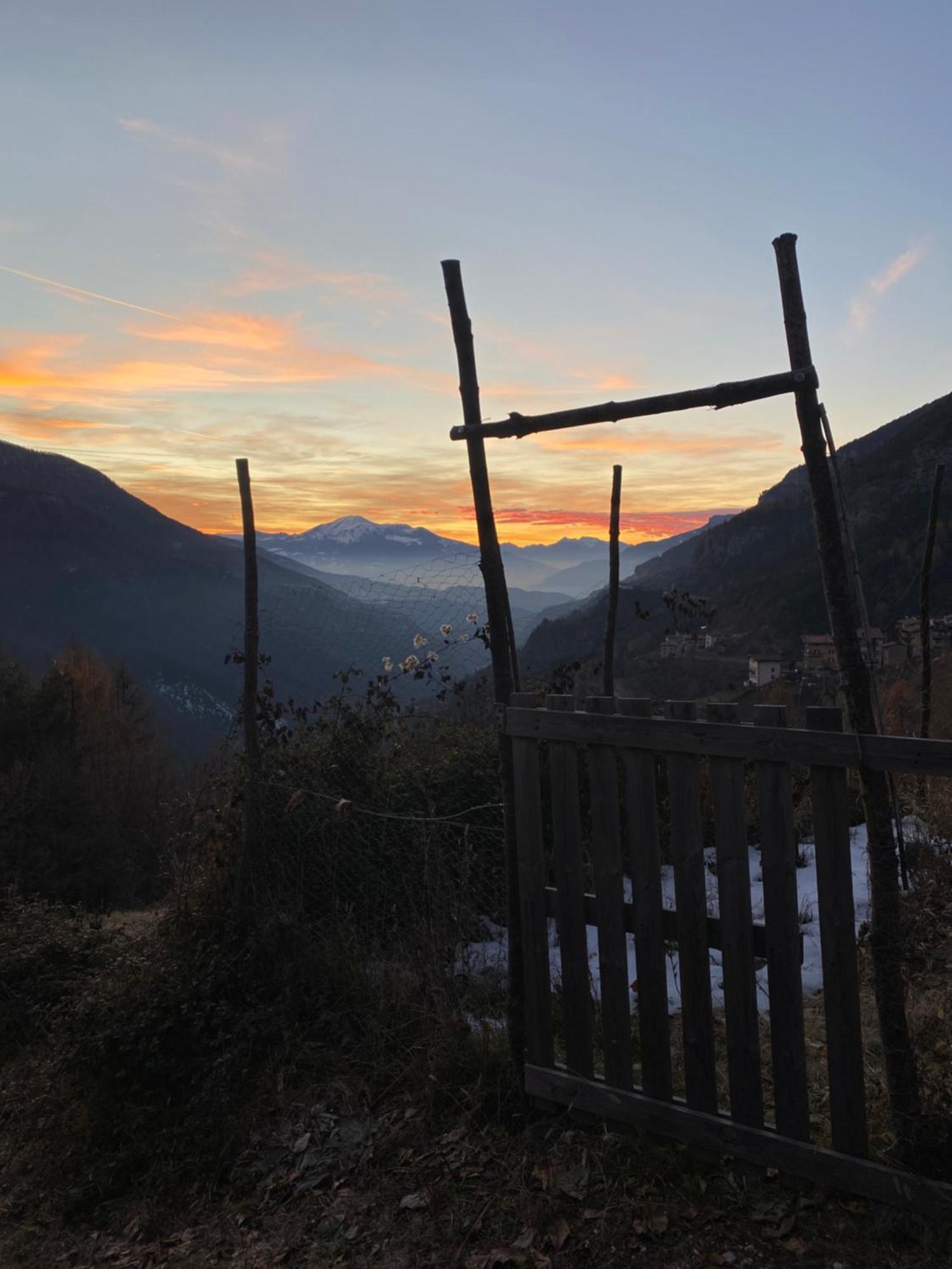 Cielo E Terra Chalet Zencheri Con Vista Panoramica Piazza  Exteriér fotografie