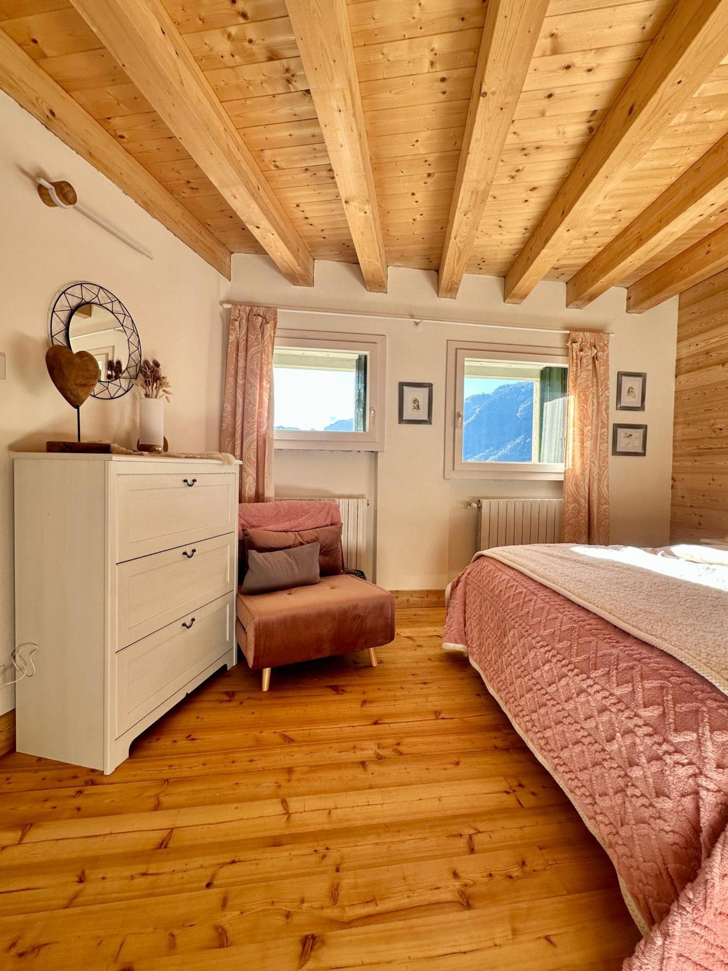 Cielo E Terra Chalet Zencheri Con Vista Panoramica Piazza  Exteriér fotografie