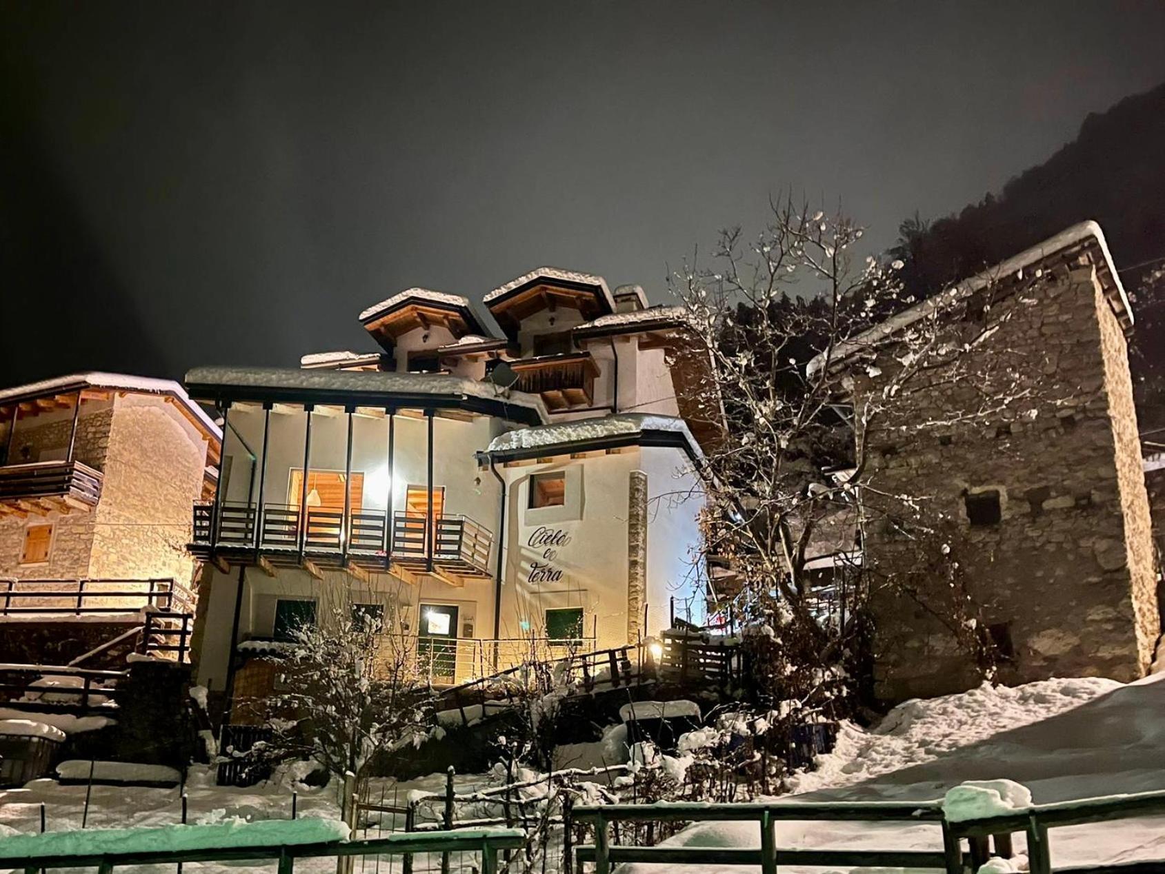 Cielo E Terra Chalet Zencheri Con Vista Panoramica Piazza  Exteriér fotografie
