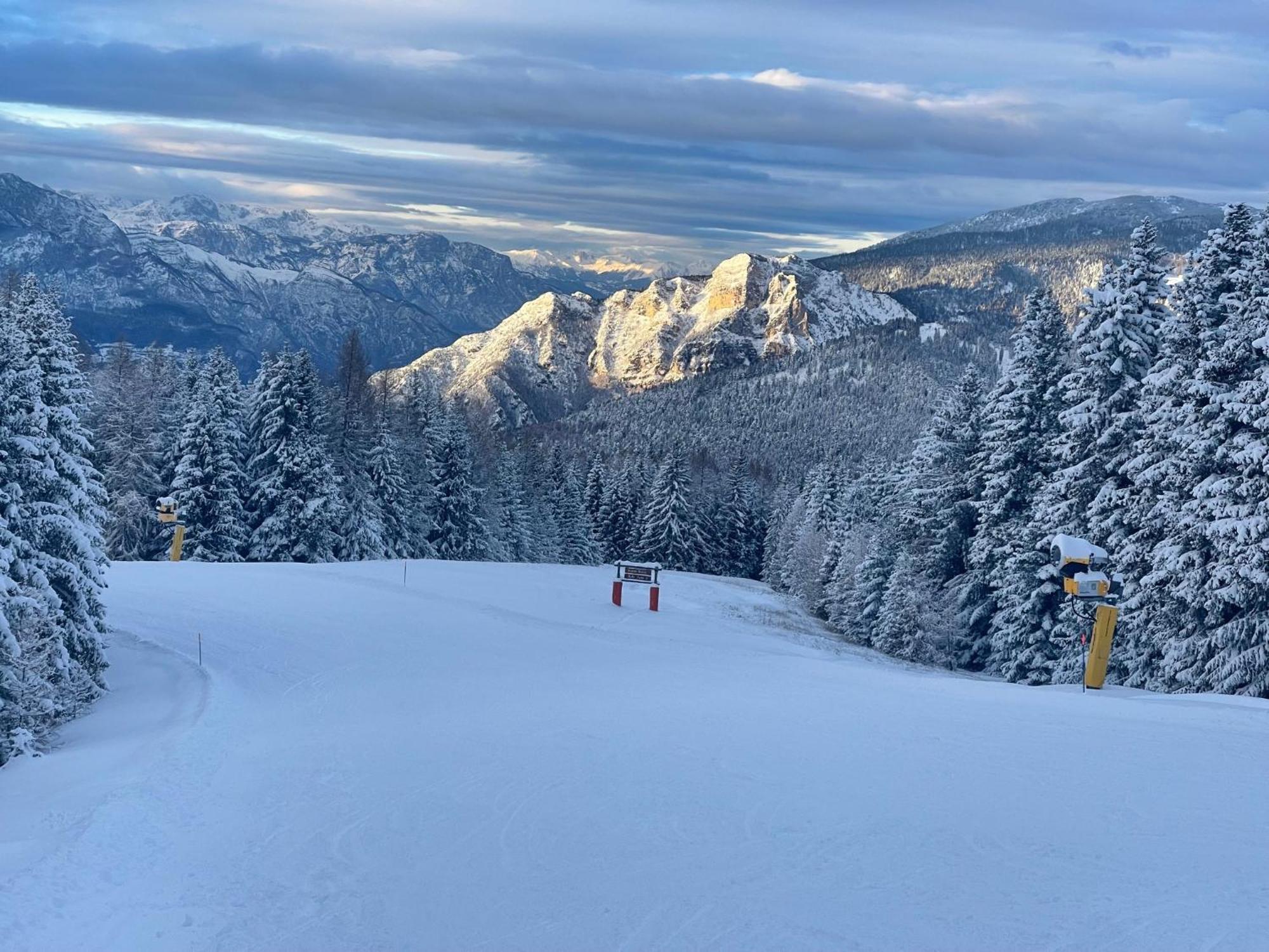 Cielo E Terra Chalet Zencheri Con Vista Panoramica Piazza  Exteriér fotografie